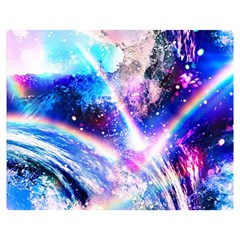 Crystal Wave Pattern Design Double Sided Flano Blanket (medium)  by Sudhe