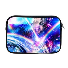 Crystal Wave Pattern Design Apple Macbook Pro 17  Zipper Case by Sudhe