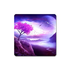 Fantasy World Square Magnet by Sudhe