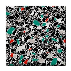 Illustration Abstract Pattern Tile Coaster by Sudhe