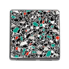 Illustration Abstract Pattern Memory Card Reader (square 5 Slot) by Sudhe