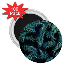 Palms Pattern Design 2 25  Magnets (100 Pack)  by Sudhe