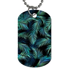 Palms Pattern Design Dog Tag (one Side) by Sudhe