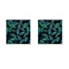 Palms Pattern Design Cufflinks (square) by Sudhe