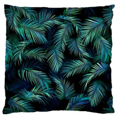 Palms Pattern Design Standard Flano Cushion Case (two Sides) by Sudhe