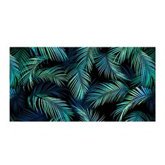 Palms Pattern Design Satin Wrap by Sudhe