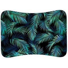 Palms Pattern Design Velour Seat Head Rest Cushion by Sudhe