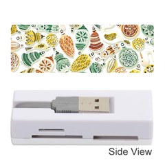 Surface Pattern  Vintage Christmas Ornaments Memory Card Reader (stick) by Sudhe