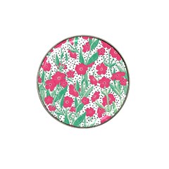 Flora Floral Flower Flowers Pattern Hat Clip Ball Marker by Sudhe