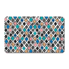 Diamond Shapes Pattern Magnet (rectangular) by Sudhe