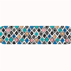 Diamond Shapes Pattern Large Bar Mats by Sudhe