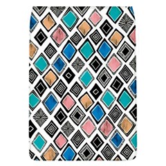 Diamond Shapes Pattern Removable Flap Cover (l)