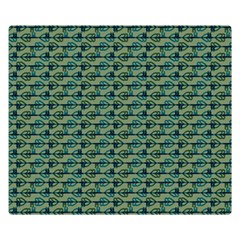 Stamping Heart Love Double Sided Flano Blanket (small)  by Bajindul