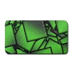 Binary Digitization Null Green Medium Bar Mats by HermanTelo