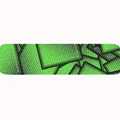 Binary Digitization Null Green Large Bar Mats by HermanTelo