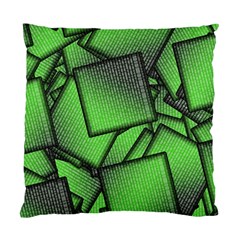 Binary Digitization Null Green Standard Cushion Case (one Side) by HermanTelo