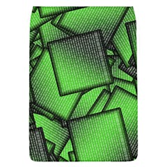 Binary Digitization Null Green Removable Flap Cover (l) by HermanTelo