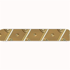 Gold Background 3d Small Bar Mats by Mariart