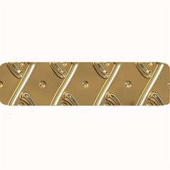 Gold Background 3d Large Bar Mats by Mariart