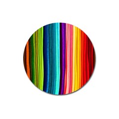 Colorful-57 Magnet 3  (round) by ArtworkByPatrick