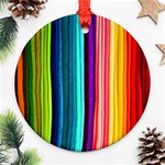 COLORFUL-57 Round Ornament (Two Sides) Front