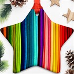 COLORFUL-57 Star Ornament (Two Sides) Front