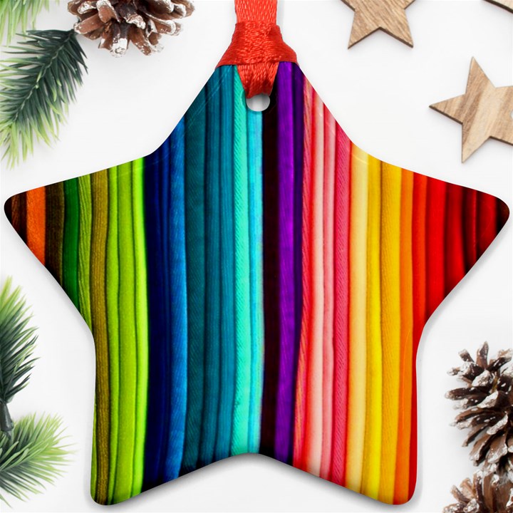 COLORFUL-57 Star Ornament (Two Sides)