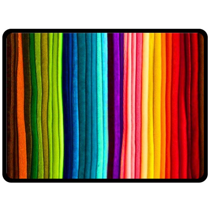 COLORFUL-57 Double Sided Fleece Blanket (Large) 