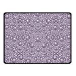 Baroque Pearls And Fauna Ornate Mandala Fleece Blanket (Small) 50 x40  Blanket Front