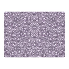 Baroque Pearls And Fauna Ornate Mandala Double Sided Flano Blanket (mini)  by pepitasart