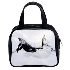 Blue Whale Classic Handbag (Two Sides)