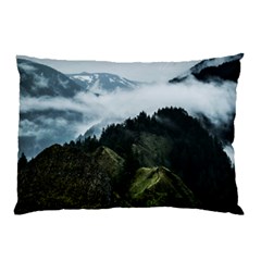 Green alps Pillow Case