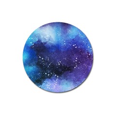 Blue space Magnet 3  (Round)