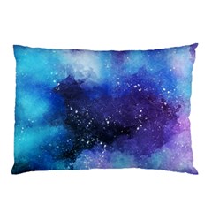 Blue space Pillow Case (Two Sides)