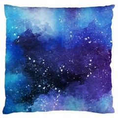 Blue space Large Cushion Case (One Side)