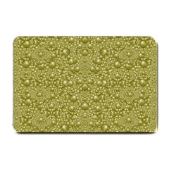 Baroque Pearls In Ornate Decorative Bohemian Style Small Doormat  by pepitasart