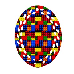 Colorful 59 Ornament (Oval Filigree)