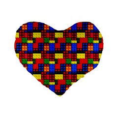 Colorful 59 Standard 16  Premium Heart Shape Cushions