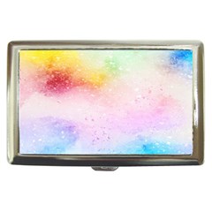 Rainbow painting drops Cigarette Money Case