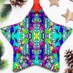 Colorful 60 Ornament (star) by ArtworkByPatrick