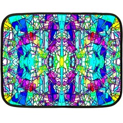 Colorful 60 Fleece Blanket (mini) by ArtworkByPatrick