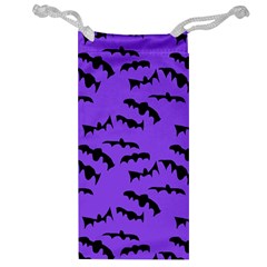 Bats Pattern Jewelry Bag by bloomingvinedesign