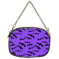 Bats Pattern Chain Purse (two Sides) by bloomingvinedesign