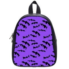 Bats Pattern School Bag (small) by bloomingvinedesign