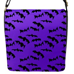 Bats Pattern Flap Closure Messenger Bag (s) by bloomingvinedesign