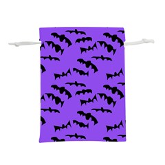 Bats Pattern Lightweight Drawstring Pouch (s)