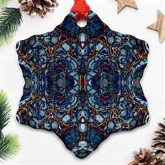 Colorful 64 Snowflake Ornament (two Sides) by ArtworkByPatrick