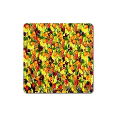 Colorful 65 Square Magnet by ArtworkByPatrick