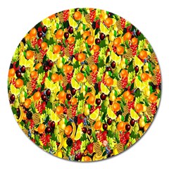 Colorful 65 Magnet 5  (round) by ArtworkByPatrick