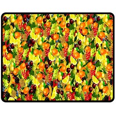 Colorful 65 Double Sided Fleece Blanket (medium)  by ArtworkByPatrick